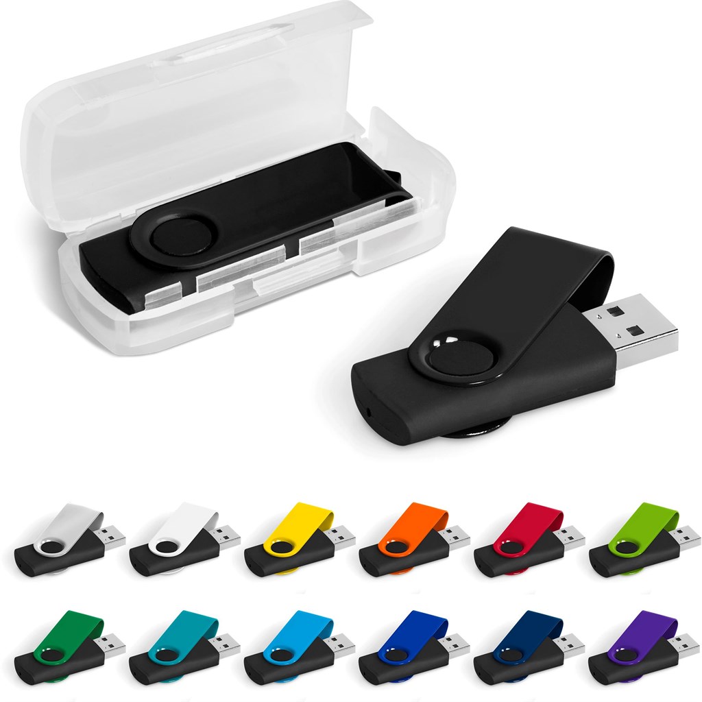 Axis Gyro Black Flash Drive - 32GB - Image 3