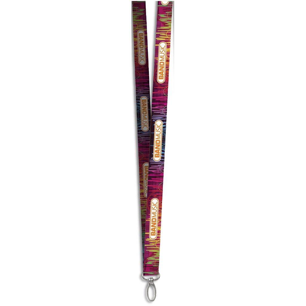 Altitude Lobster Clip Double-Sided Sublimation Satin Lanyard - Image 4
