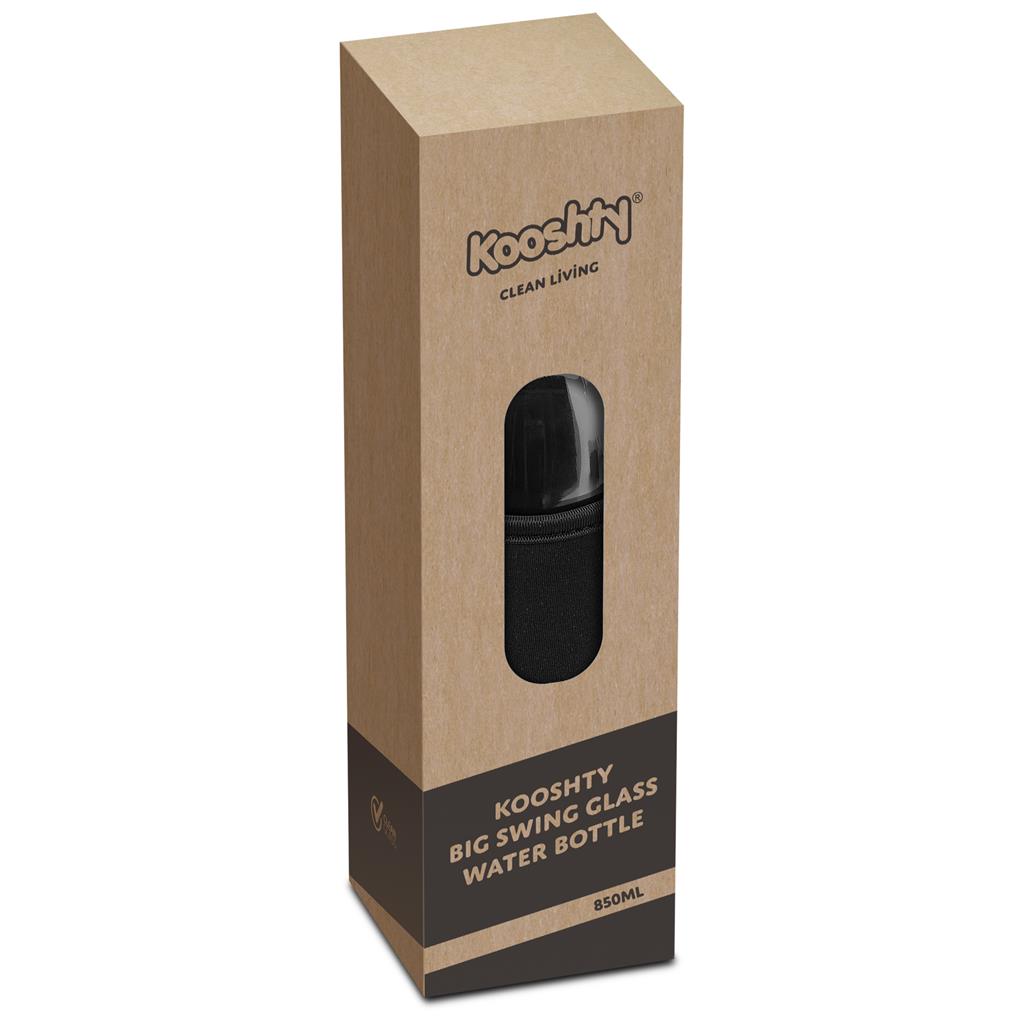 Kooshty Hands-Free Glass Water Bottle – 850ml - Image 2