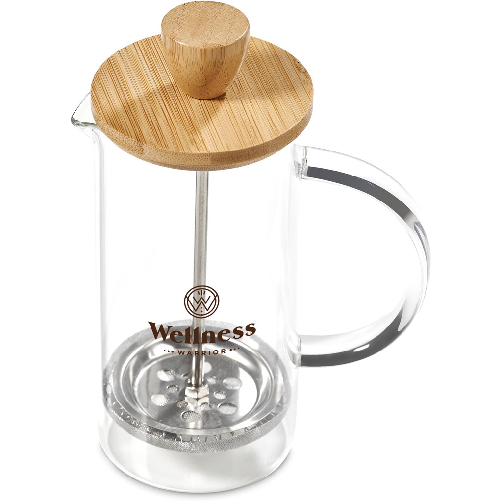 Okiyo Aibo Glass & Bamboo Coffee Set - Image 9