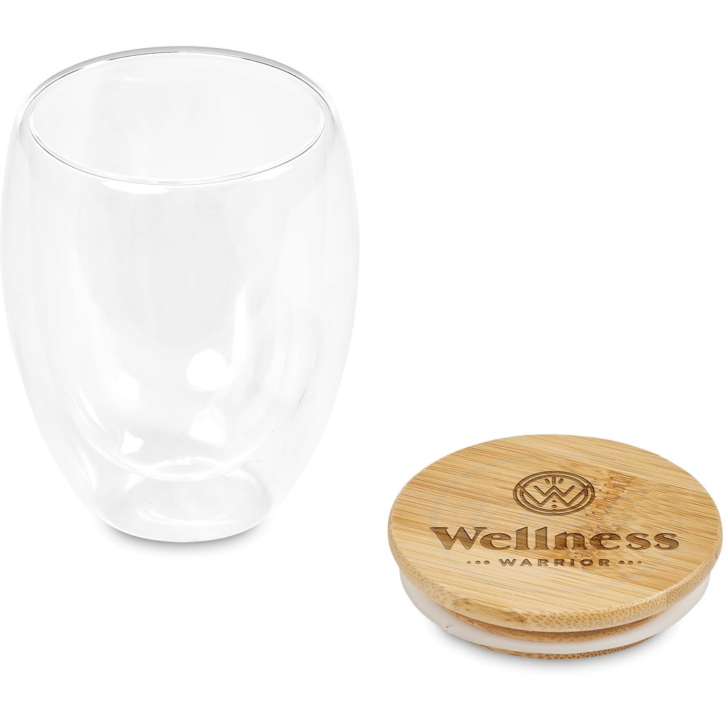 Okiyo Aibo Glass & Bamboo Coffee Set - Image 27