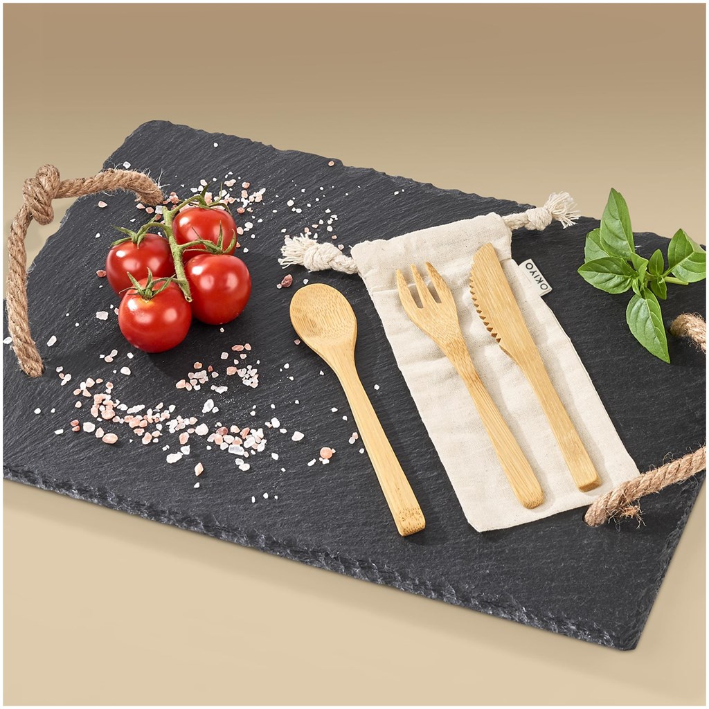 Okiyo Nakama Bamboo Cutlery Set - Image 2