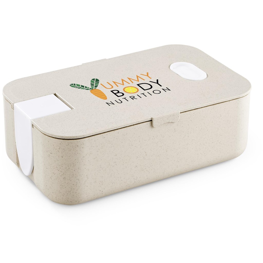 Okiyo Machi Wheat Straw Lunch Box - Image 2