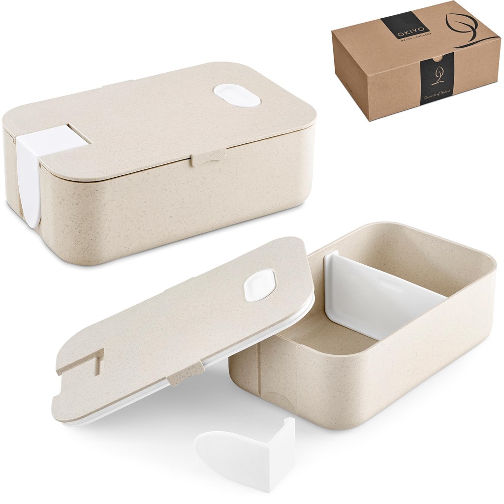 Okiyo Machi Wheat Straw Lunch Box - Image 15