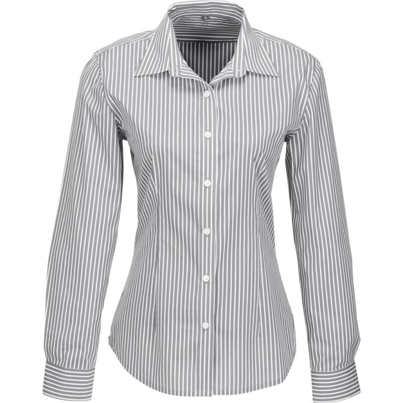 Ladies Long Sleeve Glenarbor Shirt - Grey