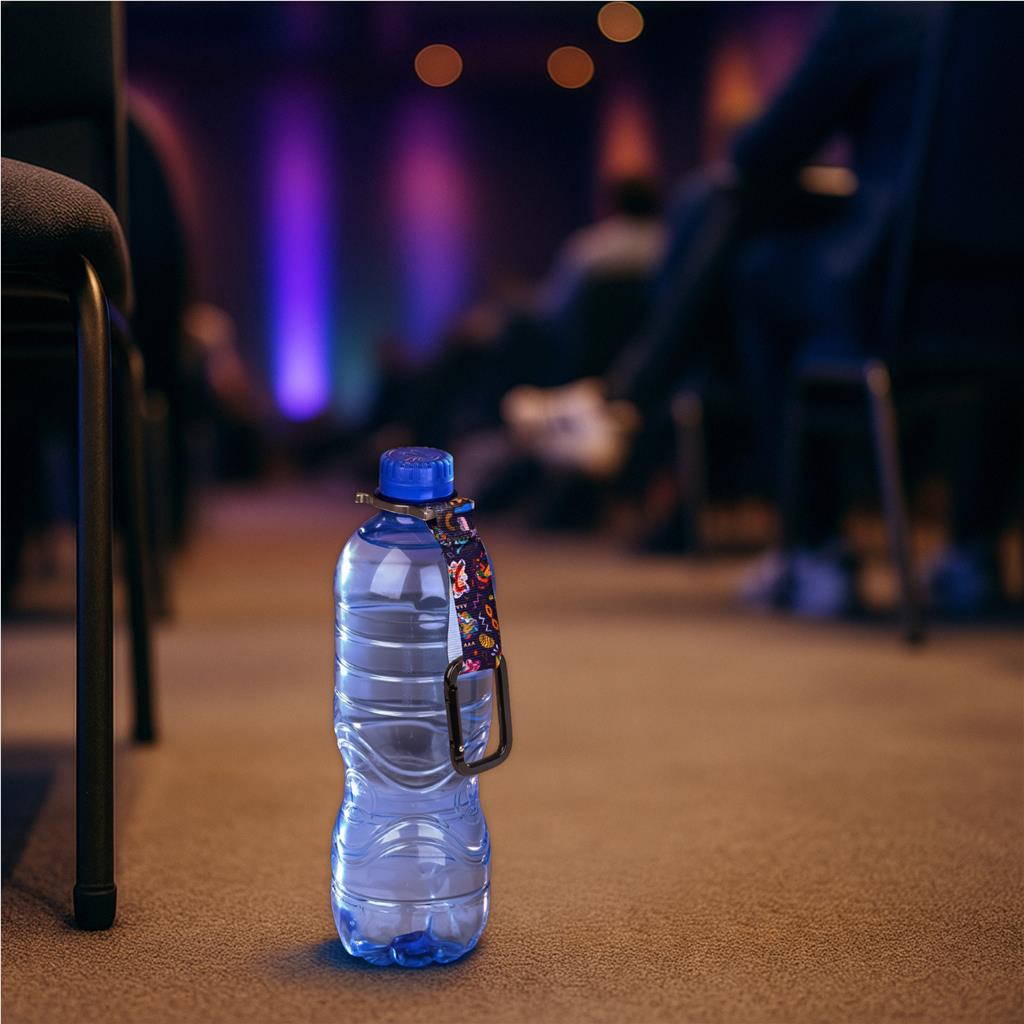 Altitude Meridian Carabiner Single-Sided Sublimated Petersham Bottle Strap - Image 4