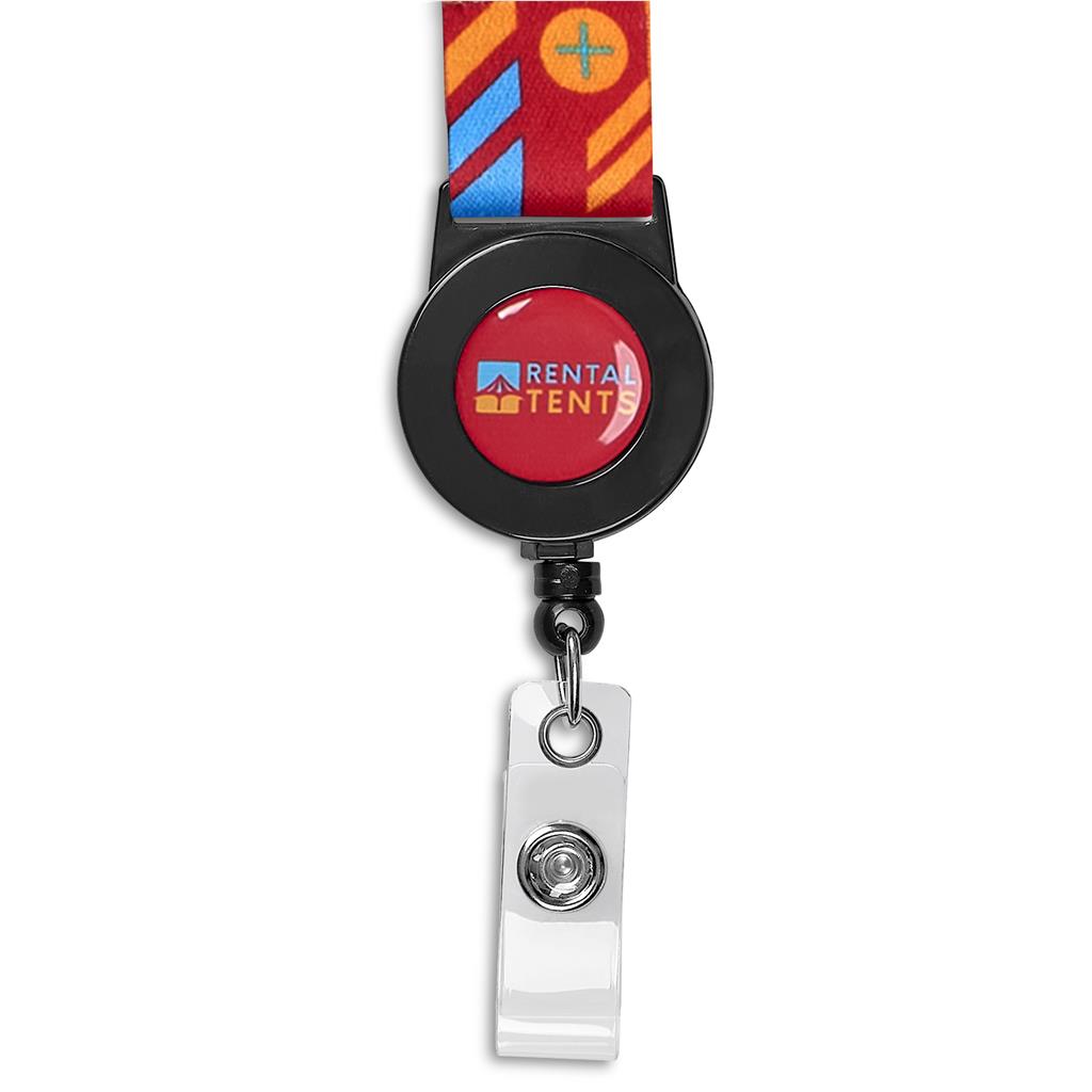 Altitude Badge Reel Single-Sided Sublimated Satin Lanyard - Image 14