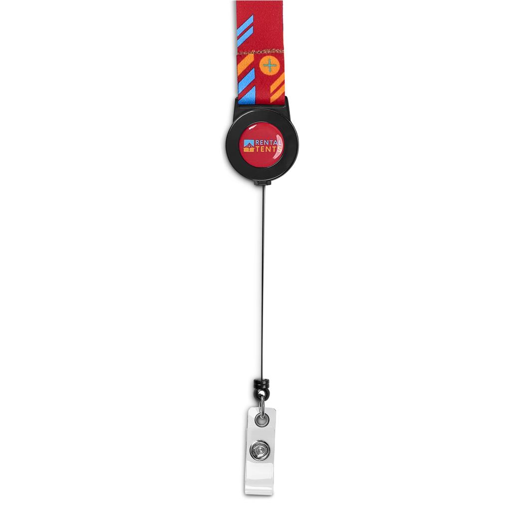 Altitude Badge Reel Single-Sided Sublimated Satin Lanyard - Image 10