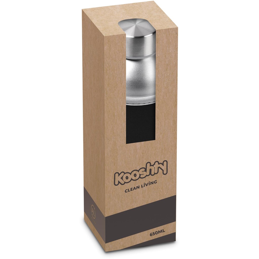 Kooshty Tosla Recycled Aluminium Water Bottle - 650ml - Image 5