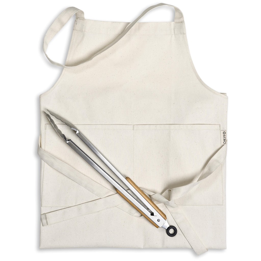 Okiyo Gohan Cotton Apron - Image 6