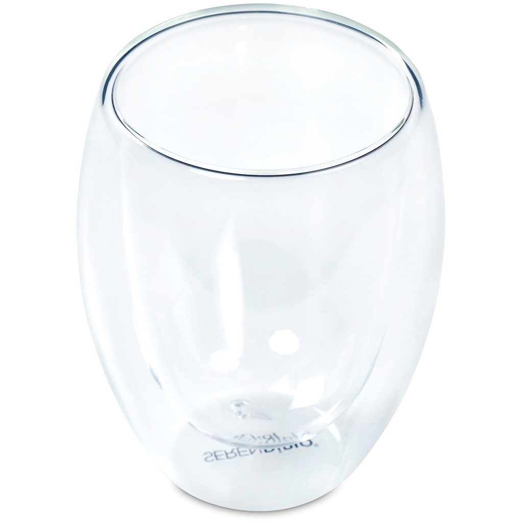 Serendipio Lorenzo Glass Double-Wall Cup - 350ml - Image 12