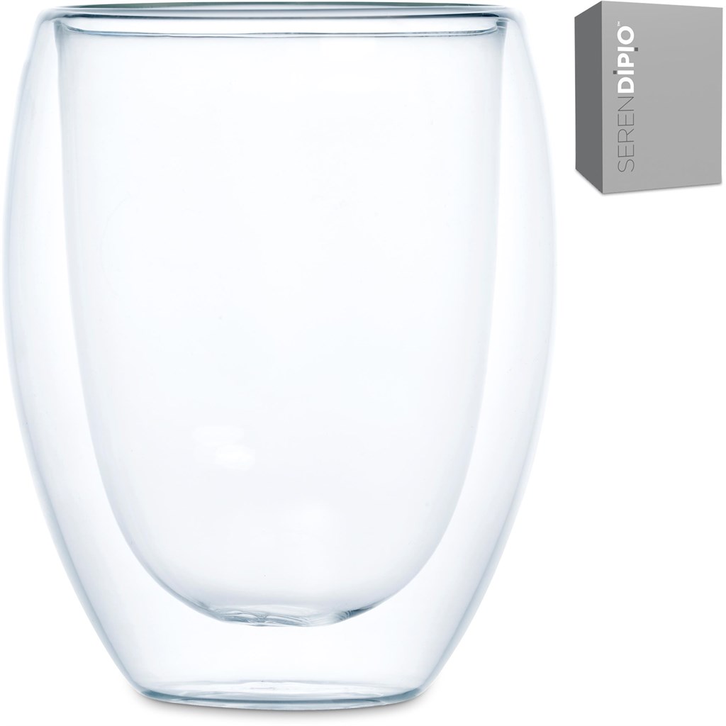 Serendipio Lorenzo Glass Double-Wall Cup - 350ml - Image 9