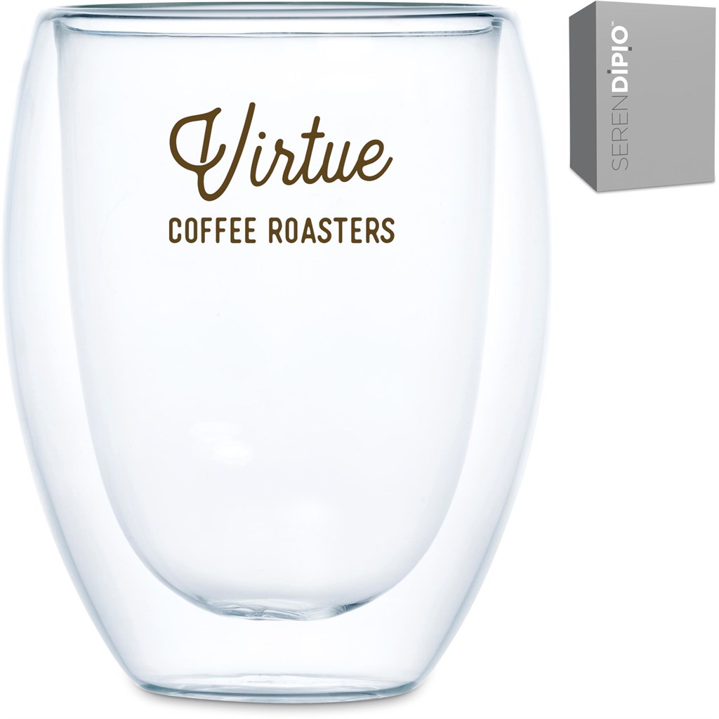 Serendipio Lorenzo Glass Double-Wall Cup - 350ml - Image 3