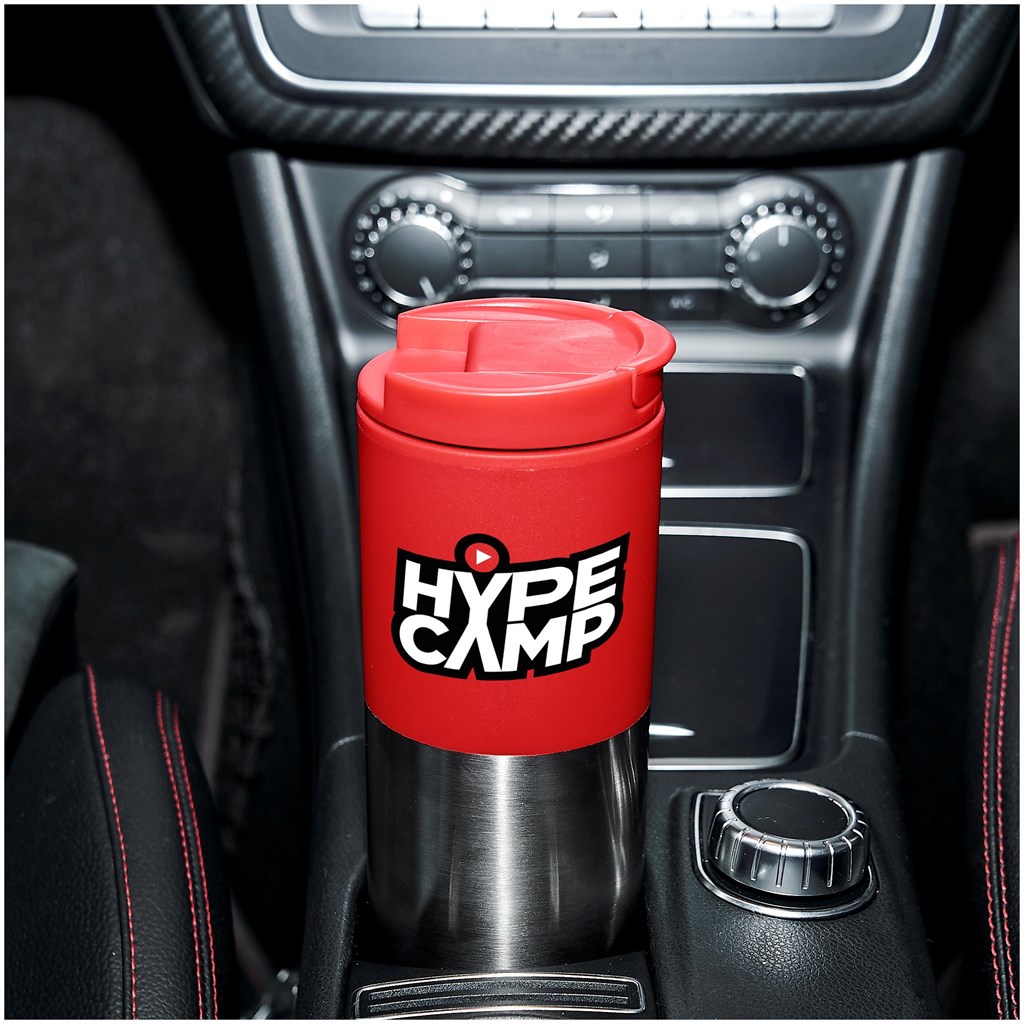 Kooshty Typhoon Stainless Steel & Plastic Double-Wall Tumbler - 450ml - Image 11