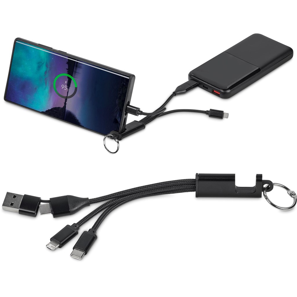 Altitude Furban 4-in-1 Charging Cable with Phone Stand - Image 3