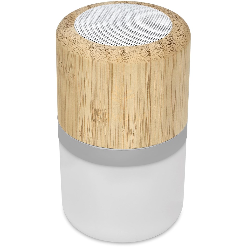 Okiyo Heiwa Bamboo Bluetooth Speaker & Night Light - Image 12