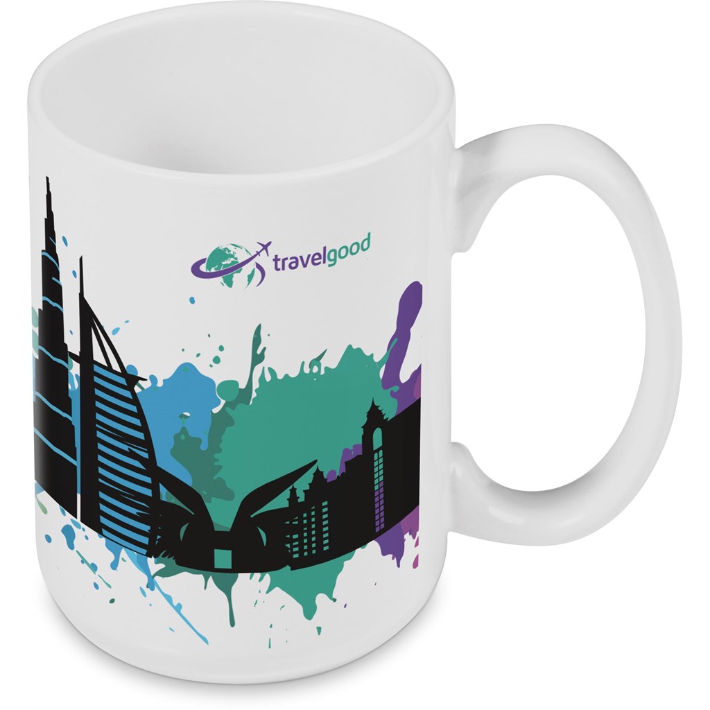 Altitude Super Sublimation Ceramic Coffee Mug - 450ml - Image 2