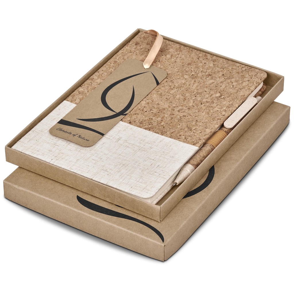 Okiyo Cardon Cork Notebook & Pen Set - Image 3