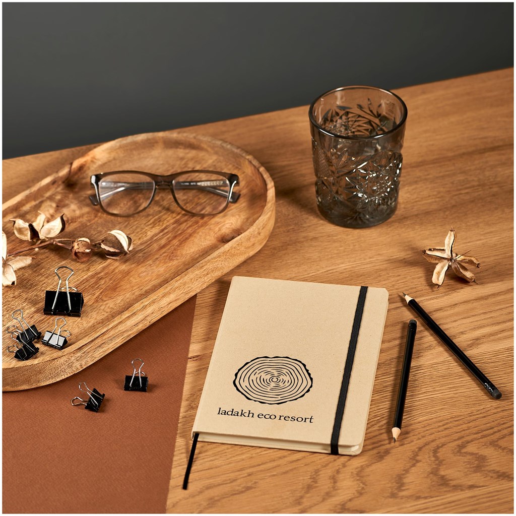 Okiyo FSC Certified Paper A5 Hard Cover Notebook - Image 3