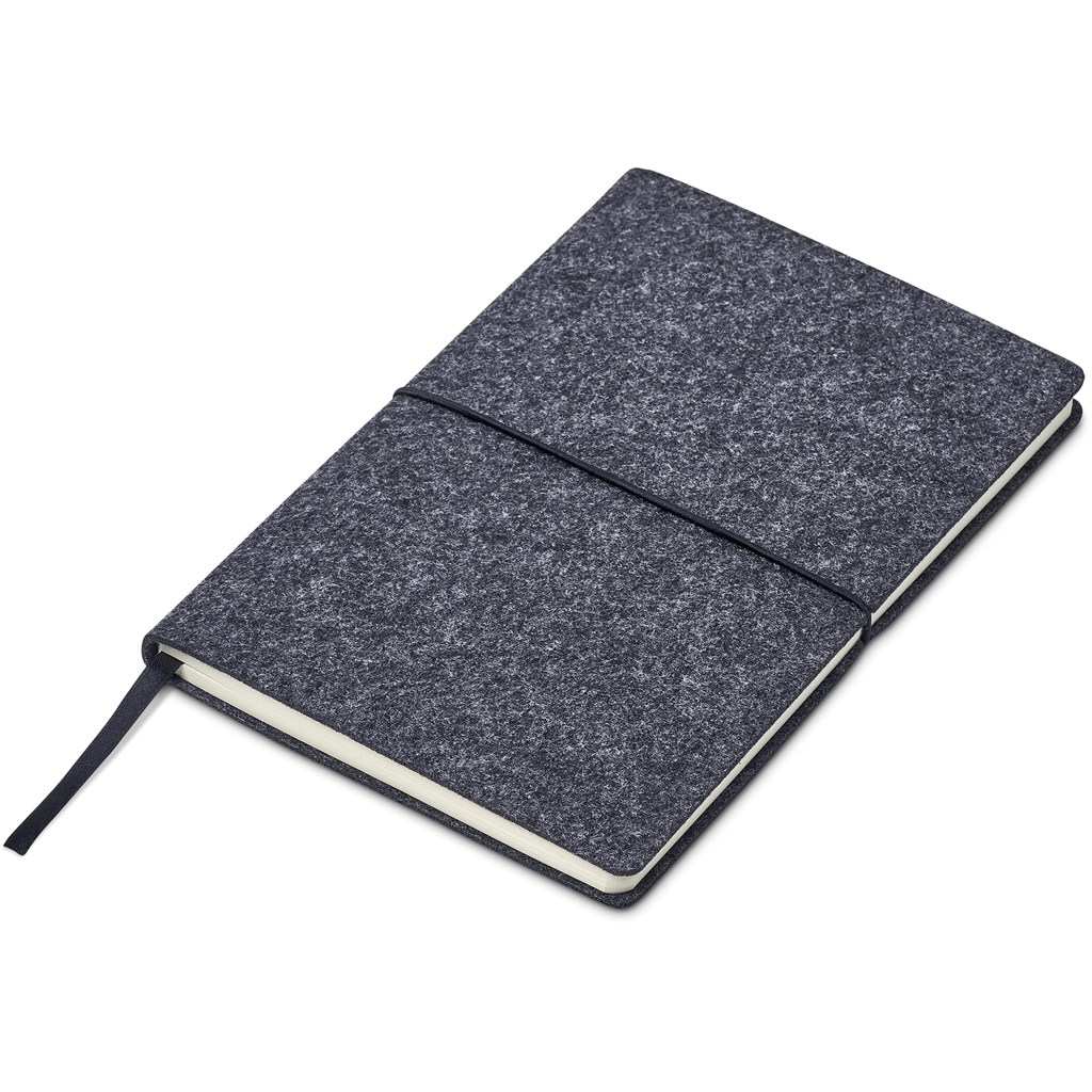 Okiyo Rika Recycled PET Felt A5 Soft Cover Notebook - Image 4
