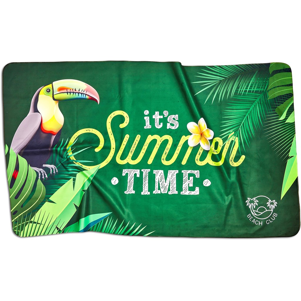 Hoppla Hula Beach Towel - Single Sided Branding - Image 3