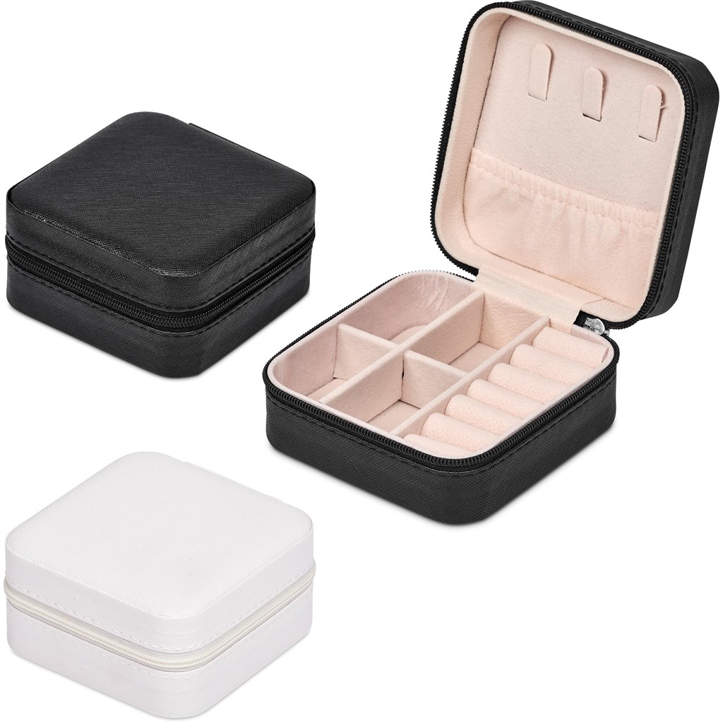 Eva & Elm Crystal Travel Jewellery Box - Image 3