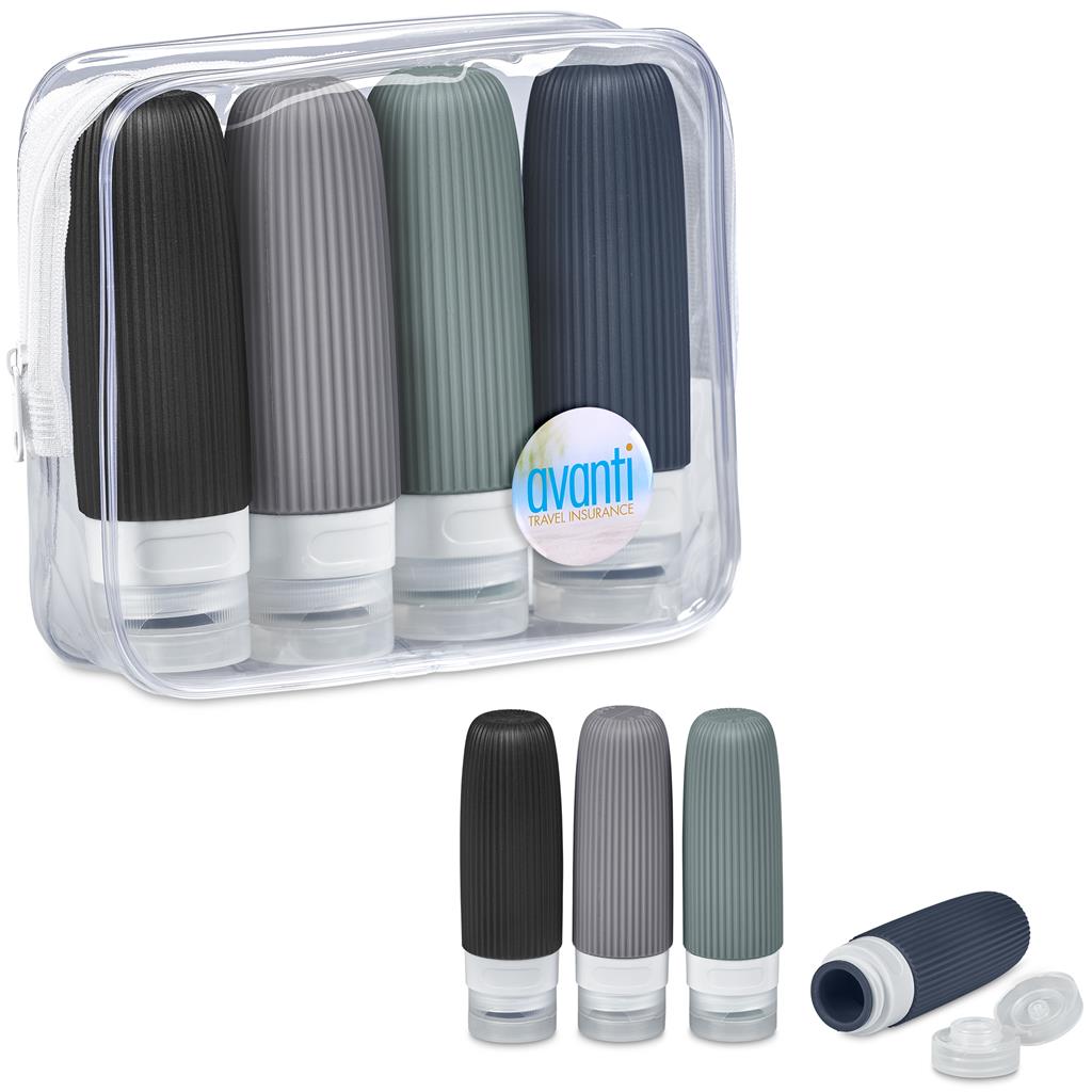 Serendipio Pack Mate Silicone Travel Set