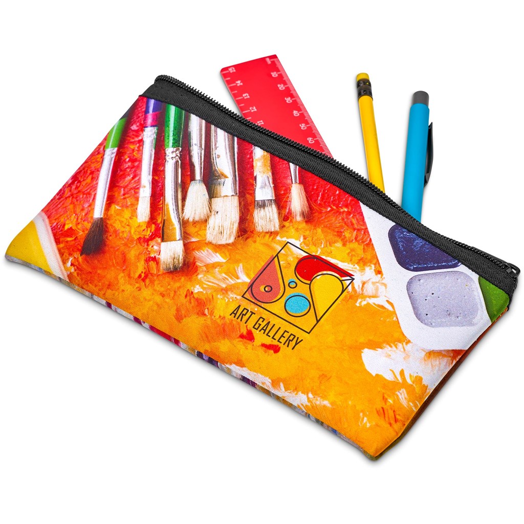 Pre-Printed Sample Hoppla Creative Neoprene Pencil Case - Image 3