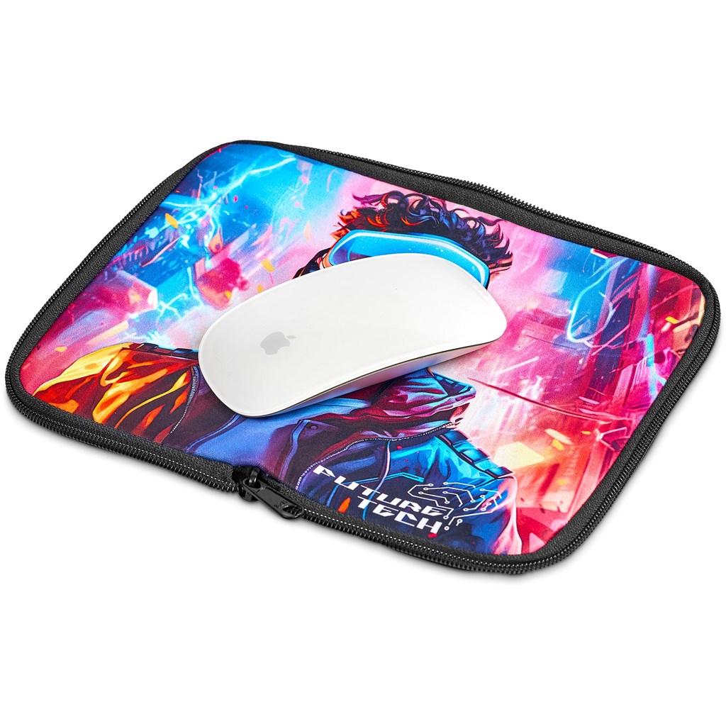 Pre-Printed Sample Hoppla Dinky Neoprene Mouse Pad Pouch - Image 6