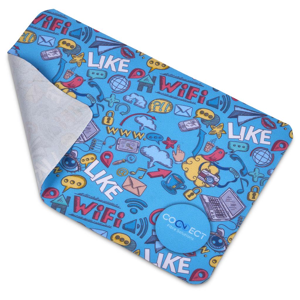 Pre-Printed Sample Hoppla Sparkra Polyester Keyboard Protector Cloth - Image 3