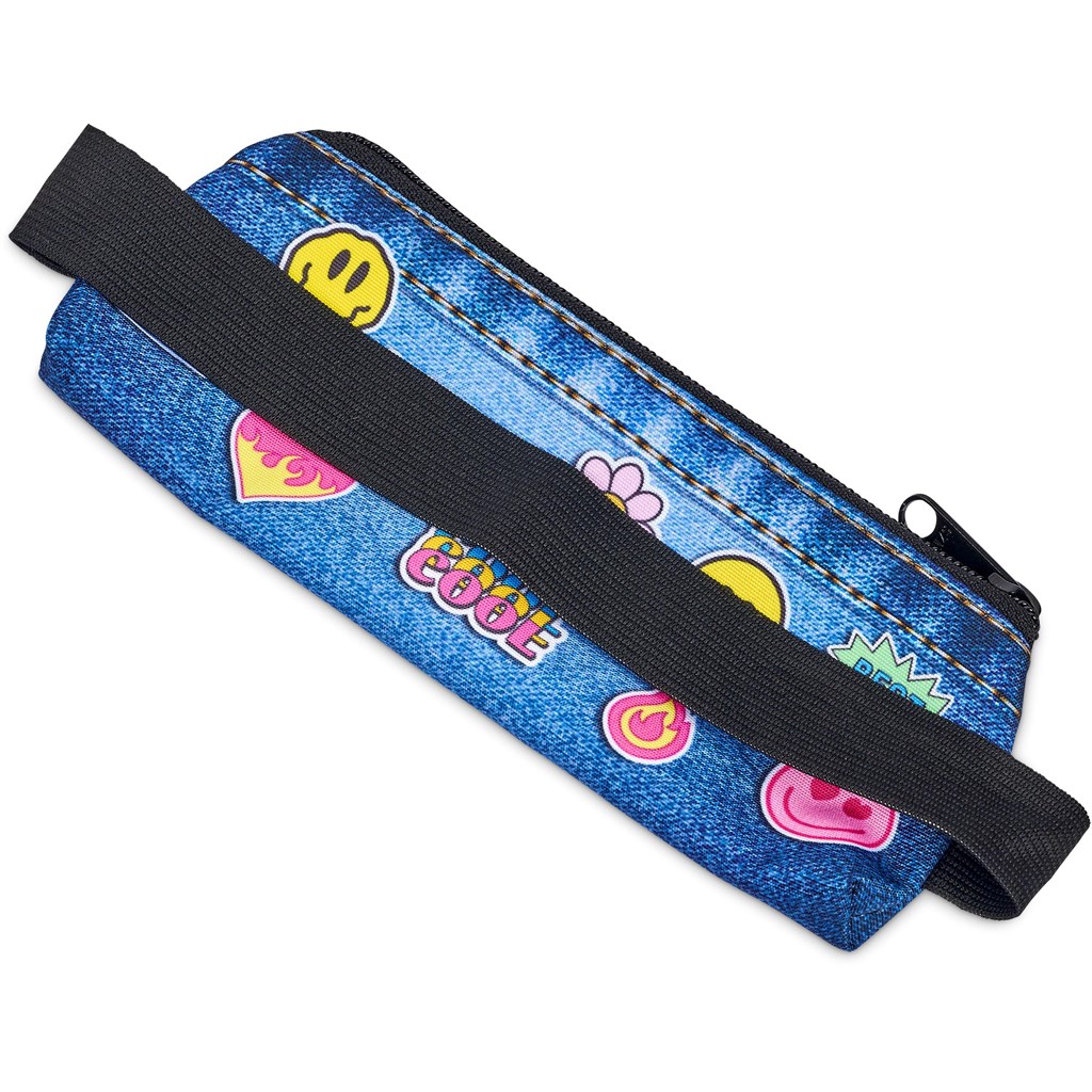 Hoppla Lagoon Polyester Pencil Case To Fit Over An A5 Notebook - Image 2