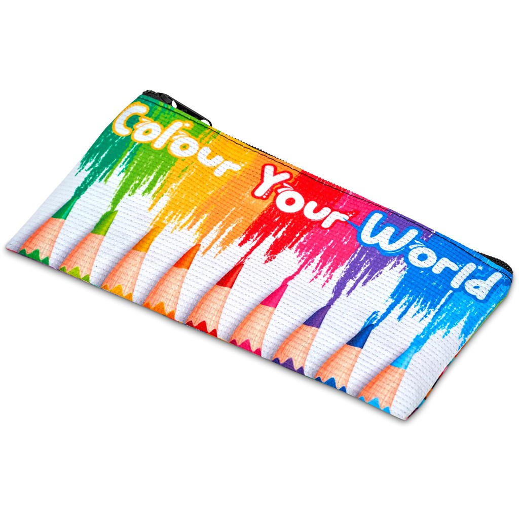 Pre-Production Sample Hoppla Junior Recycled PET Stitch-Bond Pencil Case - Image 9