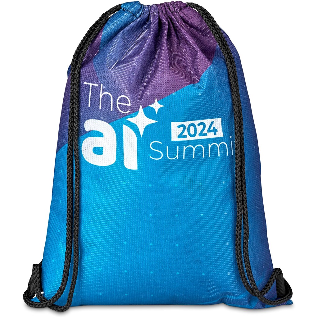 Pre-Production Sample Hoppla Bellville Recycled PET Drawstring Bag