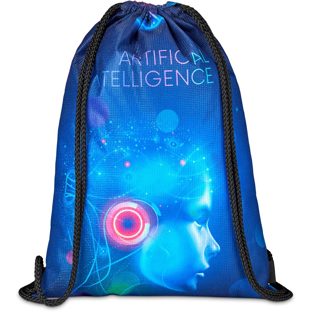 Pre-Production Sample Hoppla Bellville Recycled PET Drawstring Bag - Image 6