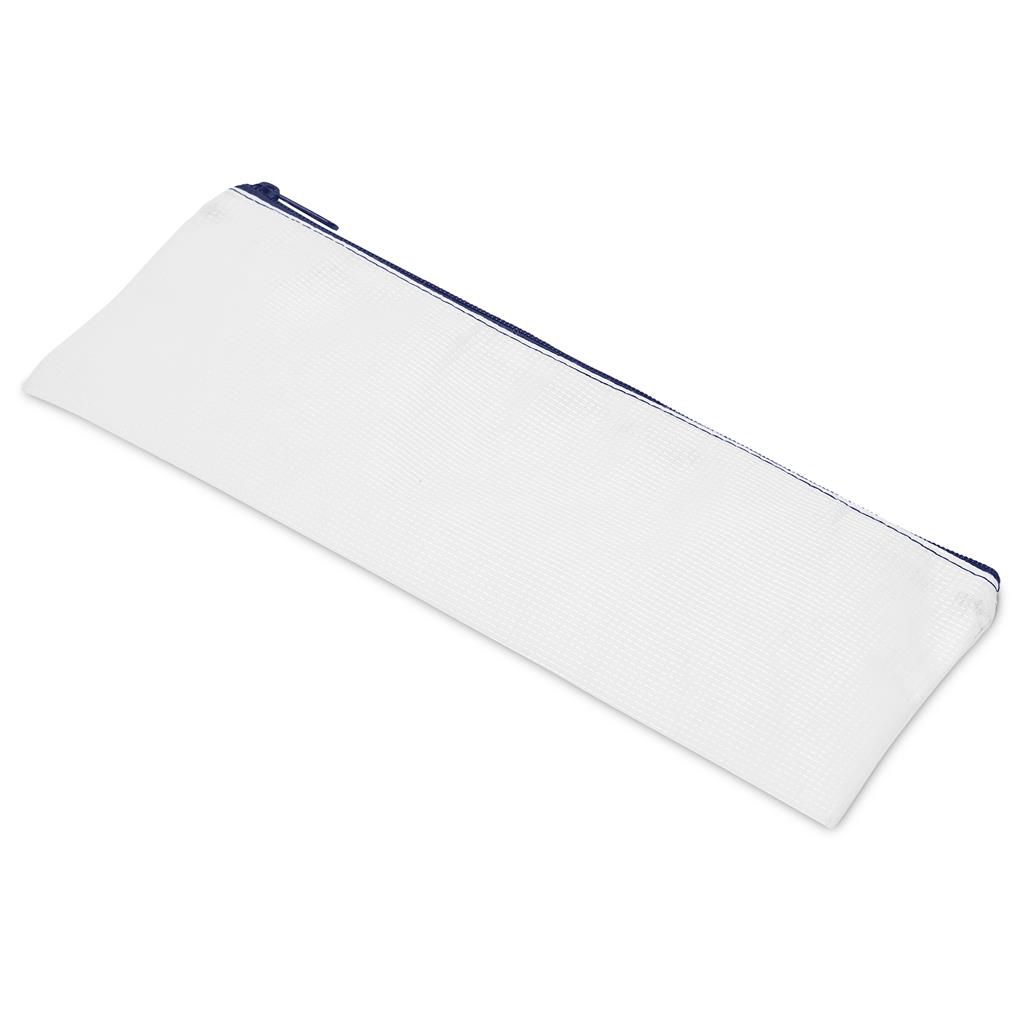 Pre-Production Sample Hoppla Parker Recycled PET Stitch-Bond Pencil Case - Image 8