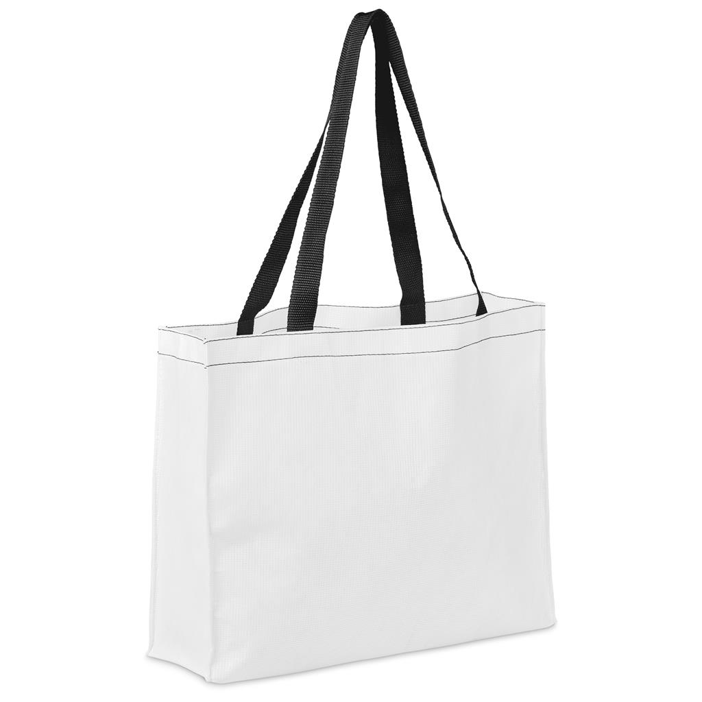Pre-Production Sample Hoppla Menlyn Recycled PET Stitch-Bond Shopper - Image 9