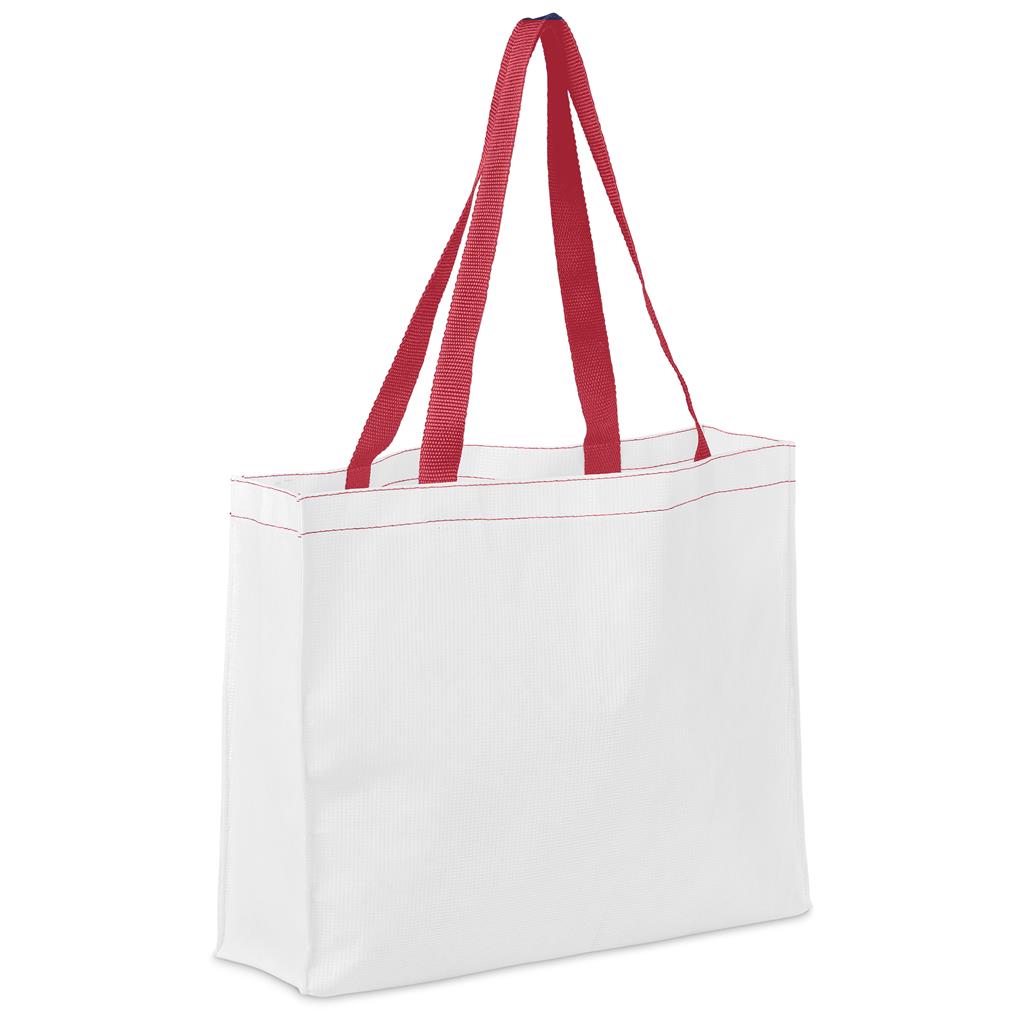 Pre-Production Sample Hoppla Menlyn Recycled PET Stitch-Bond Shopper - Image 10