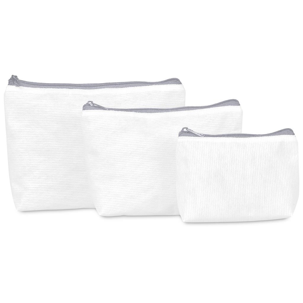 Pre-Production Sample Hoppla Leanne Recycled PET Stitch-Bond Maxi Toiletry Bag - Image 22