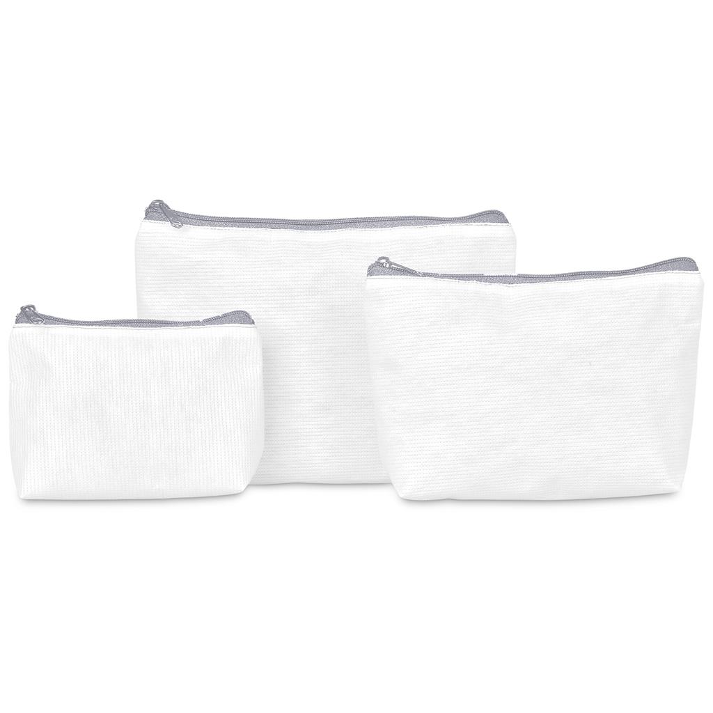 Pre-Production Sample Hoppla Leanne Recycled PET Stitch-Bond Maxi Toiletry Bag - Image 6