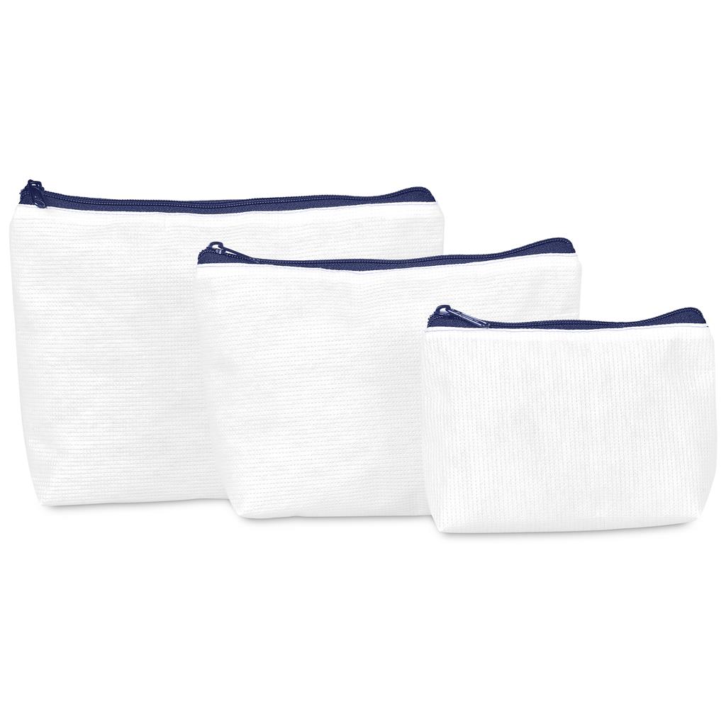 Pre-Production Sample Hoppla Leanne Recycled PET Stitch-Bond Maxi Toiletry Bag - Image 14