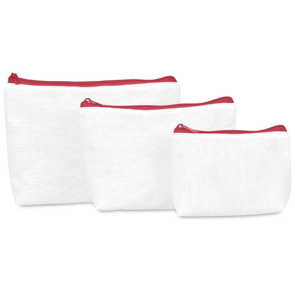 Pre-Production Sample Hoppla Leanne Recycled PET Stitch-Bond Maxi Toiletry Bag - Image 2