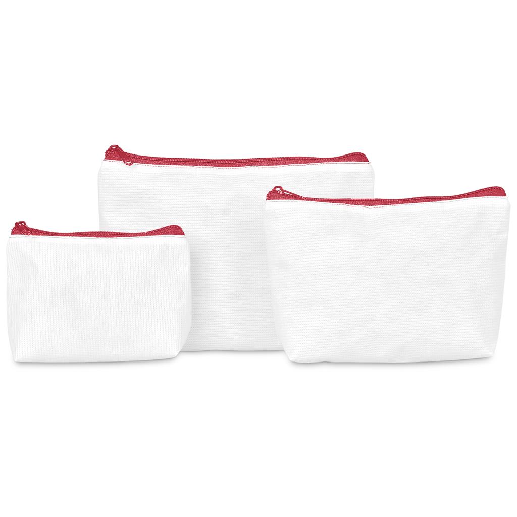 Pre-Production Sample Hoppla Leanne Recycled PET Stitch-Bond Maxi Toiletry Bag - Image 15