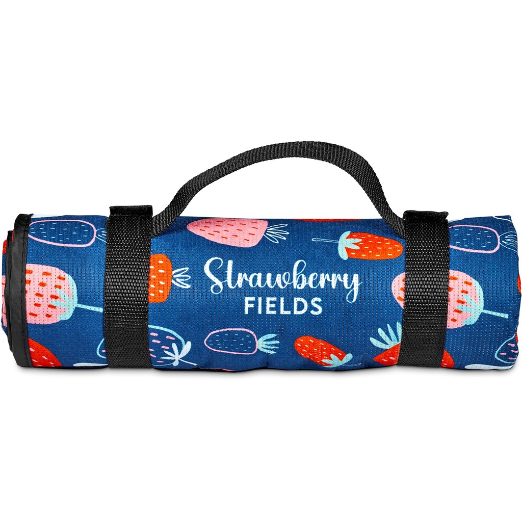 Pre-Production Sample Hoppla Ivory Recycled PET Picnic Mat - Image 8