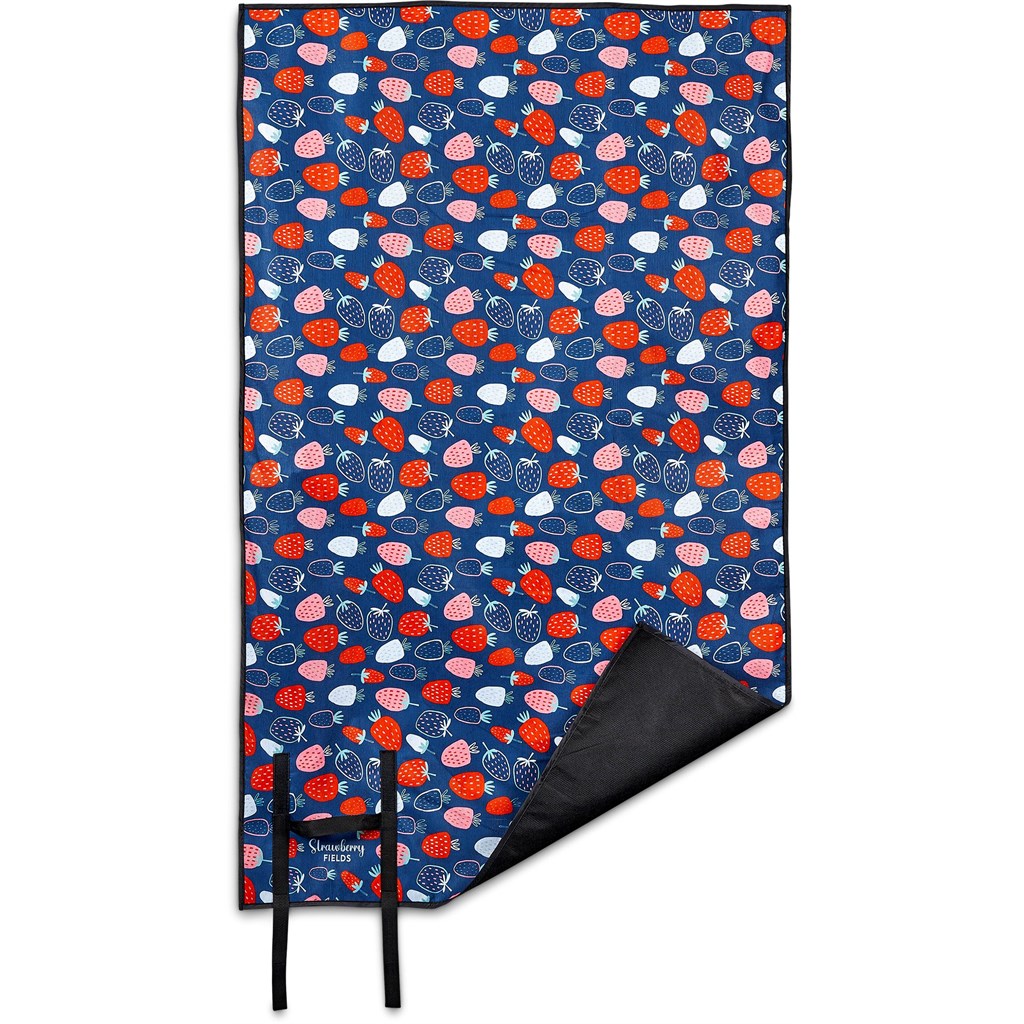 Pre-Production Sample Hoppla Ivory Recycled PET Picnic Mat - Image 2