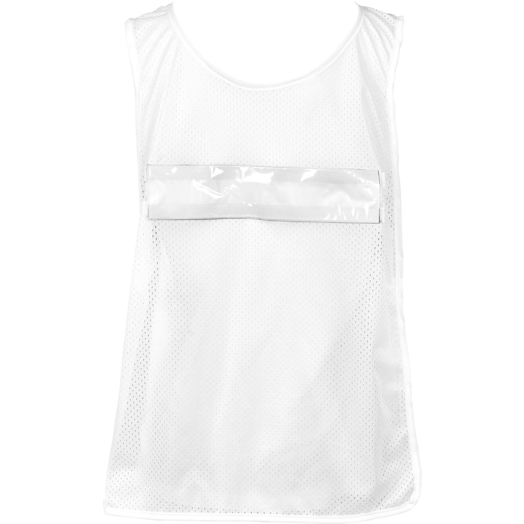 Pre-Production Sample Hoppla Jackal Polyester Caddy Bib with PVC Name Sleeve - Image 8