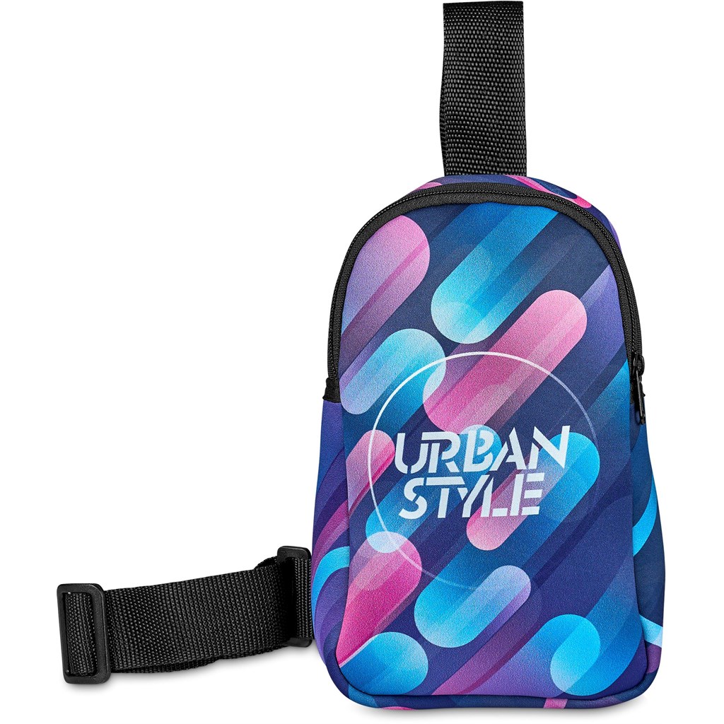 Pre-Production Sample Hoppla Golden Mile Neoprene Cross Body Bag - Image 10