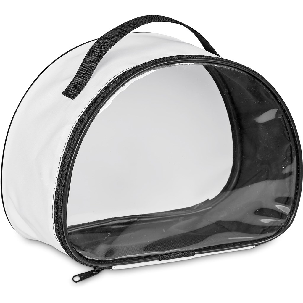 Pre-Production Sample Hoppla Aloe Toiletry Bag With PVC Front Window - Image 13
