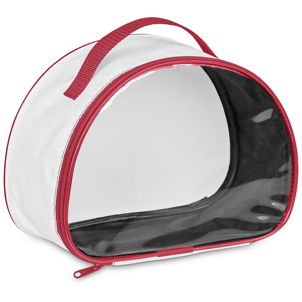 Pre-Production Sample Hoppla Aloe Toiletry Bag With PVC Front Window - Image 12