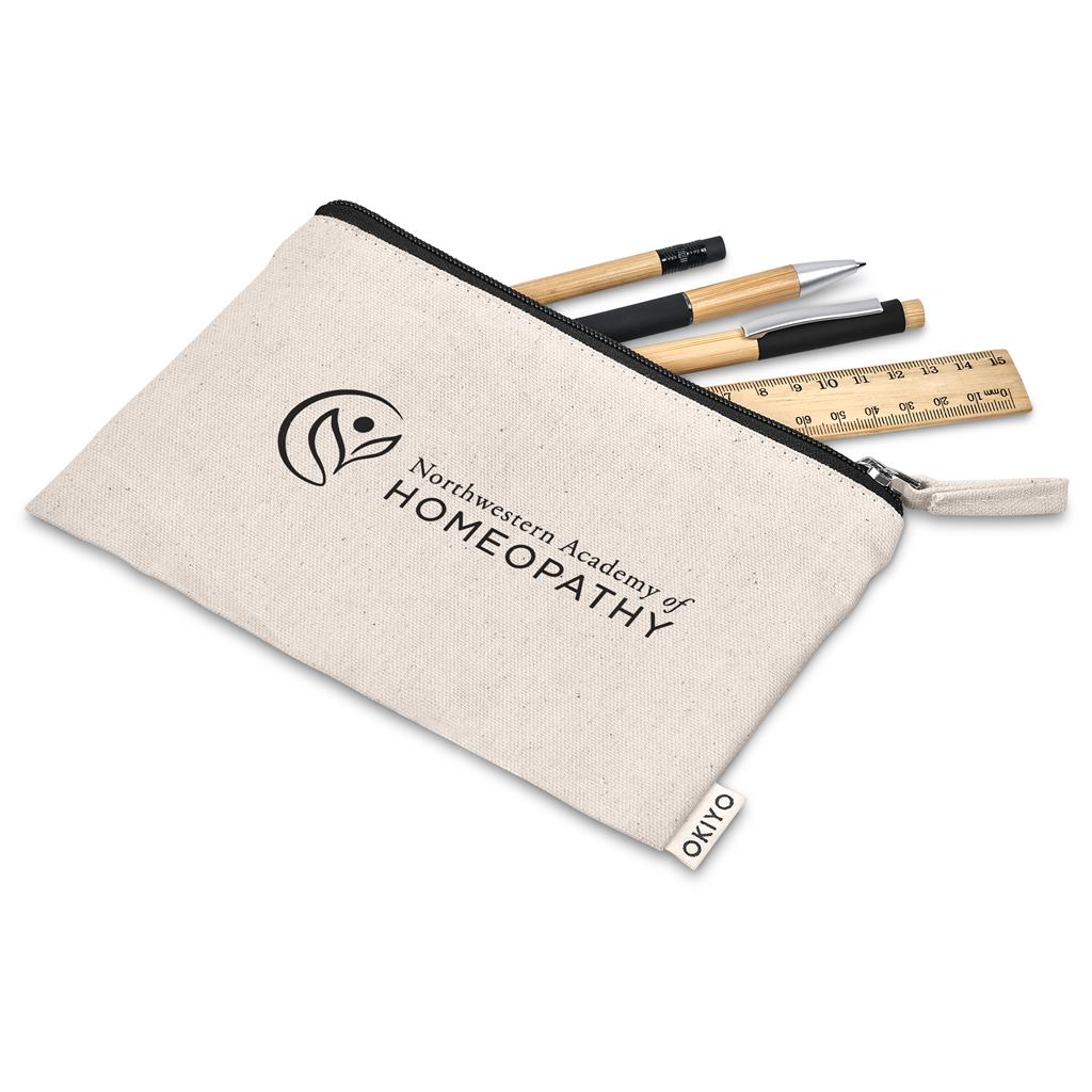 Okiyo Midori Cotton Pencil Case - Image 2