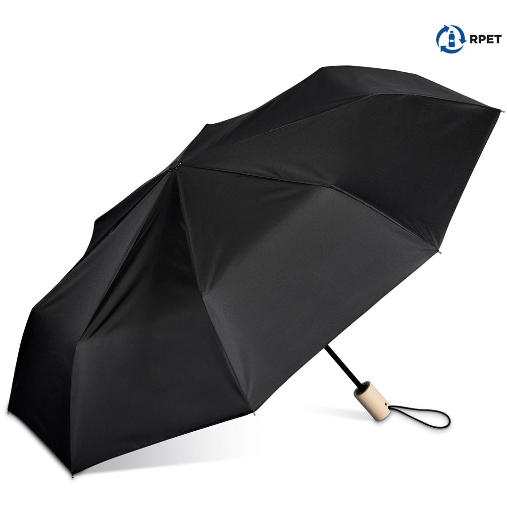 Okiyo Ameno Recycled PET Auto-Open Compact Umbrella - Image 7